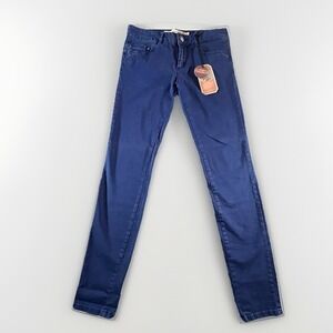 NWT Zara Blue Skinny‎ Low Rise Jeans Size 6